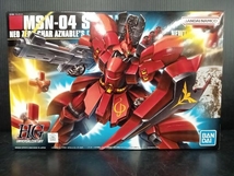 【内袋未開封・未組立】プラモデル (再販)バンダイ 1/144 MSN-04 サザビー HGUC 「機動戦士ガンダム 逆襲のシャア」_画像1