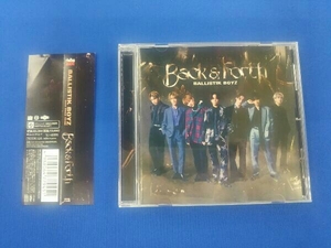 帯あり BALLISTIK BOYZ from EXILE TRIBE CD Back & Forth