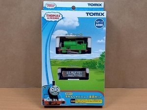  N gauge TOMIX 93808.....pa-si- vehicle set ( Thomas the Tank Engine series )to Mix mileage . with defect 