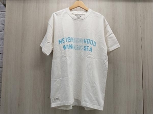 WIND AND SEA × NEIGHBORHOOD ウィンダンシー× ネイバーフッド コラボ 半袖Tシャツ Lサイズ ホワイト 店舗受取可