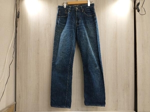 通年 DOUBLE WORKS ダブルワークス ジーンズ 左ひざ補修痕有 Ｗ29 インディゴ