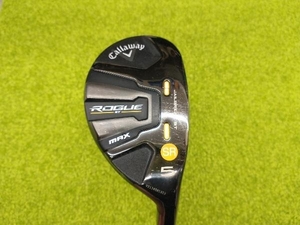 現状品 Callaway ROGUE ST MAX OS ユーティリティ #5/23° FLEX:SR VENTUS for Callaway キャロウェイ ヘッドカバー付