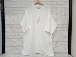 美品 Y-3 ワイスリー HG6090 adidas YOHJI YAMAMOTO 半袖Tシャツ ロングTシャツ ホワイト メンズ M アディダス ヨウジヤマモト