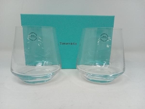 TIFFANY＆CO. ティファニー 1837 タンブラーセット　6696 2709 飲み口　直径:約6.0cm 高さ:約8.6cm　付属品は画像の物が全てになります