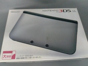 付属品欠品 ニンテンドー3DS LL:シルバー×ブラック(SPRSVKAA)