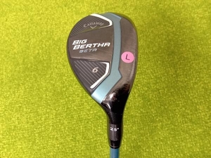 キャロウェイ BIG BERTHA BETA ユーティリティ 6 25° AIR Speeder フレックスL レディース