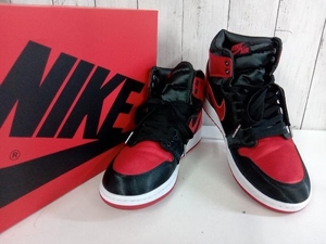 NIKE ナイキ w AIR JORDAN1RETRO HI OG ウィメンズ エア ジョーダン1レトロハイOG FD4810-061 スニーカー ブラックxレッド28cm 店舗受取可