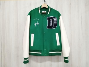 DONCARE ドンケア ブルゾン スタジャン Logo Varsity Jaket Mサイズ グリーン ホワイト