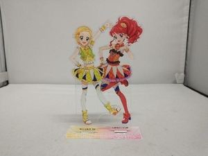 アイカツ!　ペアアクリルスタンド　新条ひなき＆紅林珠璃　アニメイト限定