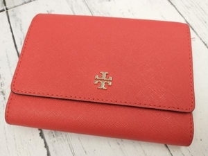 TORY BURCH 三つ折り財布 レッドオレンジ 10005608 11-15 トリーバーチ