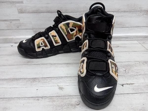 AIR MORE UPTEMPO "BLACK CAMO" CJ6122-001 （ブラック/セイル/ライトブリティッシュタン/アスパラガス）