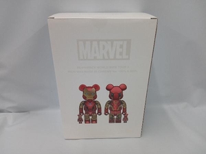 BE@RBRICK IRON MAN MARK85 CHROME Ver. 100％ & 400％