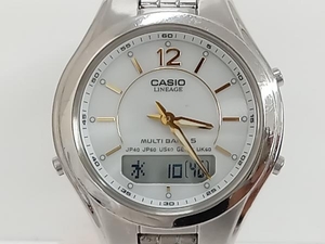 CASIO LINEAGE LCW-M200 ホワイト文字盤 電波ソーラー カシオ 腕時計