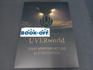 （外箱ケースの背表紙片側に色あせあり） DVD UVERworld 15&10 Anniversary Live LIMITED EDITION (完全生産限定版)