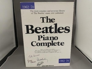 【ジャンク】 【書き込みあり】 The Beatles Piano Complete 1962-70