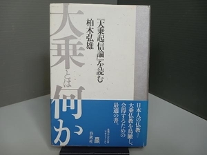 大乗とは何か 柏木弘雄