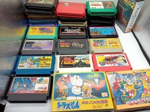 ジャンク ファミコンソフト23本セット 銀河英雄伝説 すごろクエスト ソルスティス パラソルへんべえ 不如帰 コズミック イプシロン その他