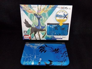 【動作確認済】本体 ニンテンドー3DS LL ポケットモンスター Xパック ゼルネアス・イベルタル ブルー(SPRSBMDS)