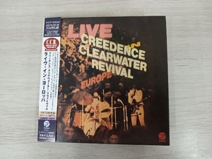 クリーデンス・クリアウォーター・リヴァイヴァル CD ライブ・イン・ヨーロッパ(初回生産限定盤)(紙ジャケット仕様)