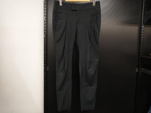 HEMUT LANG ヘルムートラング Tuck Taperd Pants ロングパンツ サイズ2 ブラック 店舗受取可