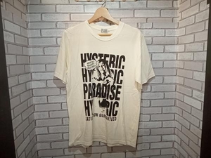 HYSTERIC GLAMOUR ヒステリックグラマー 02201CT20 ｍサイズ ホワイト 半袖Tシャツ メンズ