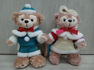 Duffy ダッフィー FELICE NATALE ダッフィー シェリーメイ ぬいぐるみバッジ タグ付き