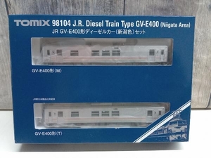 Ｎゲージ TOMIX 98104 JR GV-E400形ディーゼルカー(新潟色)セット トミックス