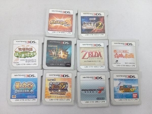 3DS ソフト10点セット(G5-62)