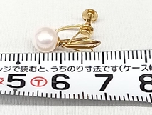 K18 イヤリング 総重量1.9g 金18_画像3