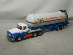  Tomica Dan ti34 L.P.G.TANK TRAILER 1/60 Bridgestone 