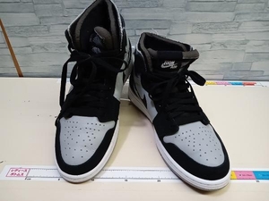 【FAKEBUSTERS鑑定済】 NIKE/ナイキ/CT0978-001/Nike Air Jordan 1 High Comfort 'Black/Grey'/ブラック×グレー/27.5cm