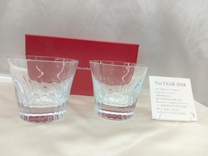 【Baccarat】バカラ／フィオラ／ペア グラス ブランド食器 2018 中古