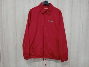 Supreme 18SS Gonz Logo Coaches Jaket シュプリーム ブルゾン Mサイズ レッド ナイロン