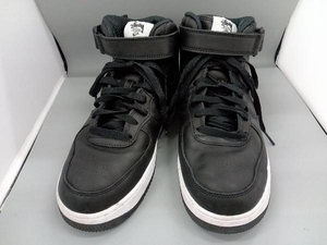 Nike ナイキ Air Force 1 Mid Stussy Black/Black DJ7840-001 27cm ブラック 店舗受取可