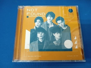 Sexy Zone CD NOT FOUND(初回限定盤B)(DVD付)