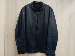 革ジャン ネイビー BARNEYS NEWYORK レザージャケット