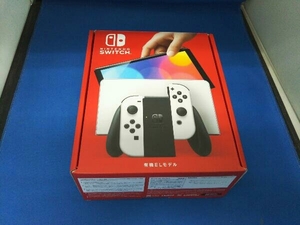 【美品】Nintendo Switch(有機ELモデル) Joy-Con(L)/(R) ホワイト(HEGSKAAAA)