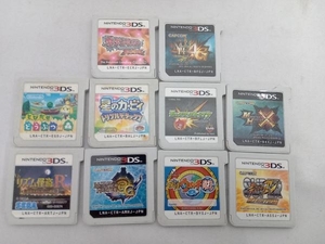 3DS ソフト 10点セット(G4-203)
