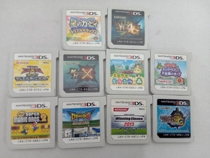 3DS ソフト 10点セット(G4-204)