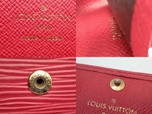 LOUIS VUITTON エピ CA0045 ミュルティクレ4 M63822 4連キーケース レッド_画像6