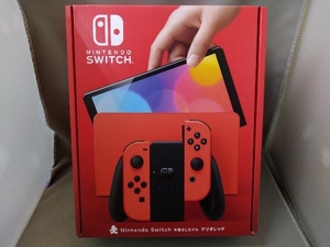 ニンテンドースイッチ／Nintendo Switch本体(有機ELモデル) マリオレッド(HEGSRAAAA)