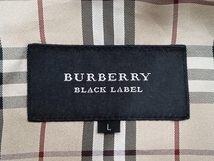 BURBERRY BLACK LABEL バーバリー ブラック レーベル レザージャケット ライダースジャケット BMP65-309-57 羊革 L ブラウン 通年_画像6