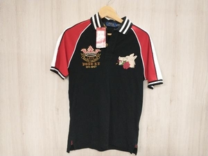 RALPH LAUREN рубашка-поло с коротким рукавом Ralph Lauren размер XS черный магазин квитанция возможно 