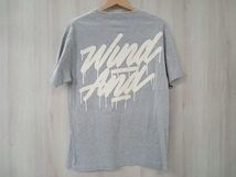 WIND AND SEA WDS-ITLIV-14 ITS A LIVING TEE 半袖Tシャツ ウィンダンシー グレー サイズM 店舗受取可_画像2