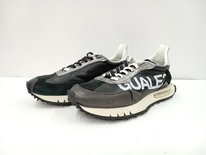 BePOSITIVE ×1piu1uguale3 ビーポジティブ×ウノ ピゥ ウノ ウグァーレ トレ CRAZY AIR BOOST スニーカー MADE IN ITALY 25 ブラック 通年