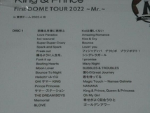 【未開封・DVD】King & Prince First DOME TOUR 2022 ~Mr.~(初回限定版)_画像4