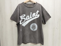 SAINT MICHAEL セント マイケル Tシャツ サイズ L (綿100%) グレー系 夏_画像1