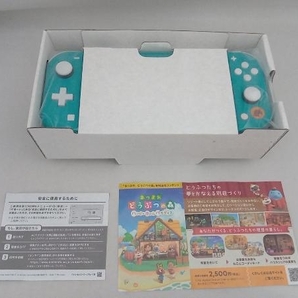 Nintendo Switch Lite あつまれ どうぶつの森セット ~まめきち&つぶきちアロハ柄~(HDHSBCZGB)の画像3