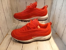 NIKE ナイキ C13708 600 REDスウェード AIR MAX 97 QS 26.0 スニーカー スポーツ メンズ_画像2