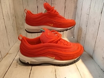 NIKE ナイキ C13708 600 REDスウェード AIR MAX 97 QS 26.0 スニーカー スポーツ メンズ_画像3